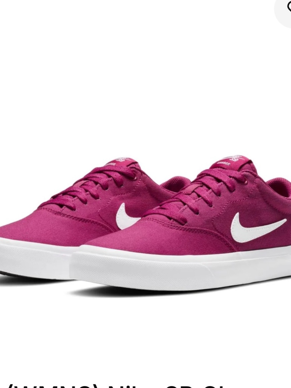 Nike Women’s Skateboard Charge Canvas in Cactus Flower